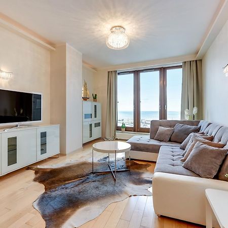 The Marine Plaza - Sea Towers Appartement Gdynia Buitenkant foto