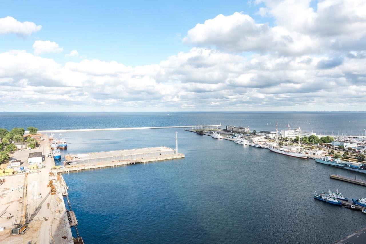 The Marine Plaza - Sea Towers Appartement Gdynia Buitenkant foto