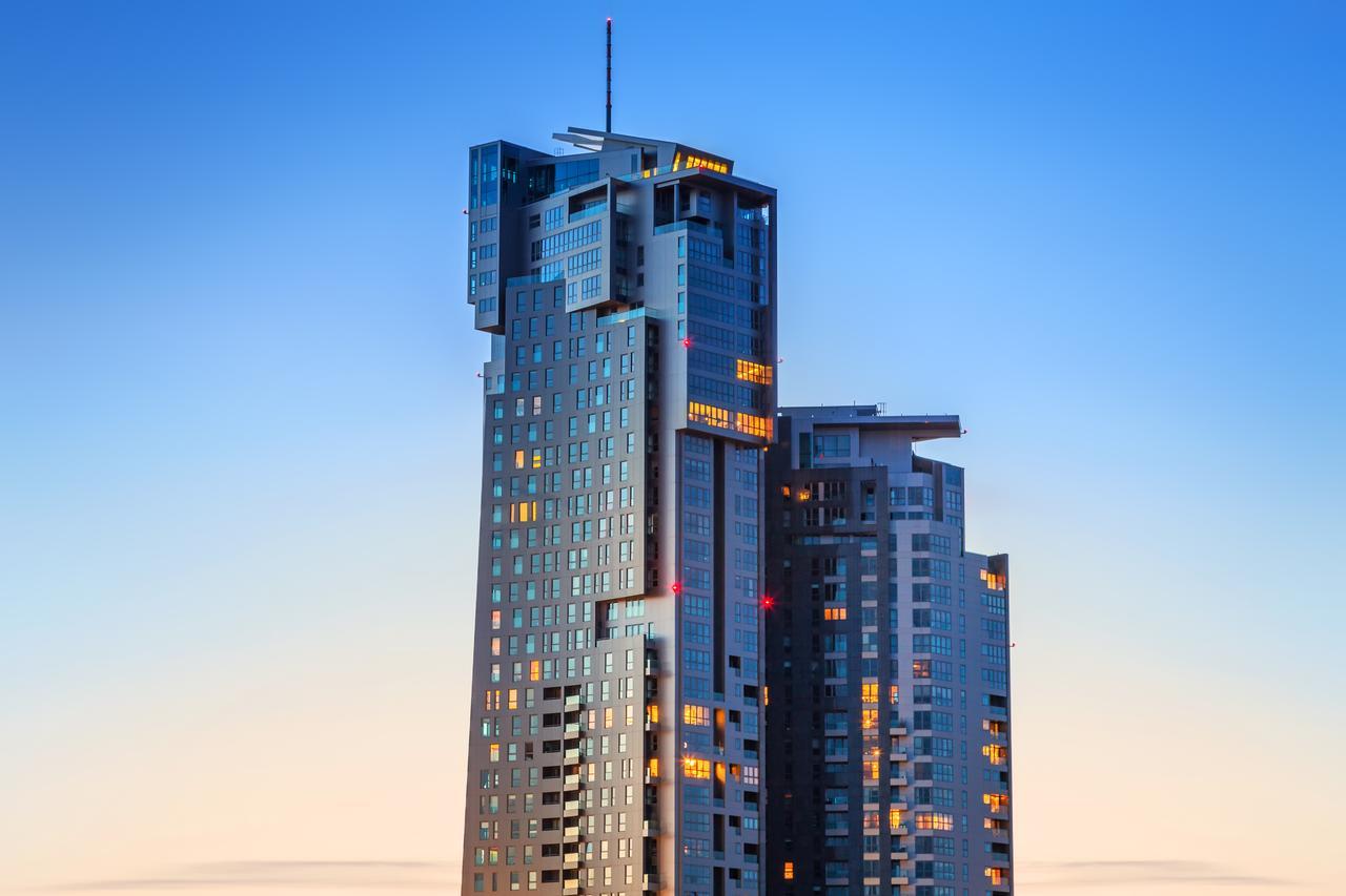 The Marine Plaza - Sea Towers Appartement Gdynia Buitenkant foto